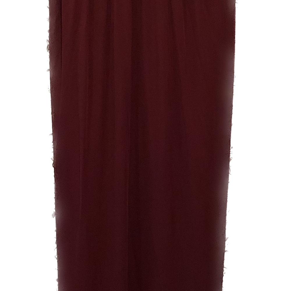 NWT City Triangles Maroon Beaded Maxi Dress Size 9 - Picture 4 of 6